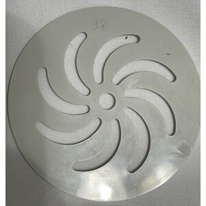 Pampered Chef Cookie Press Parts Cookie Disc # 12 Replacement Disc Fast Shipping